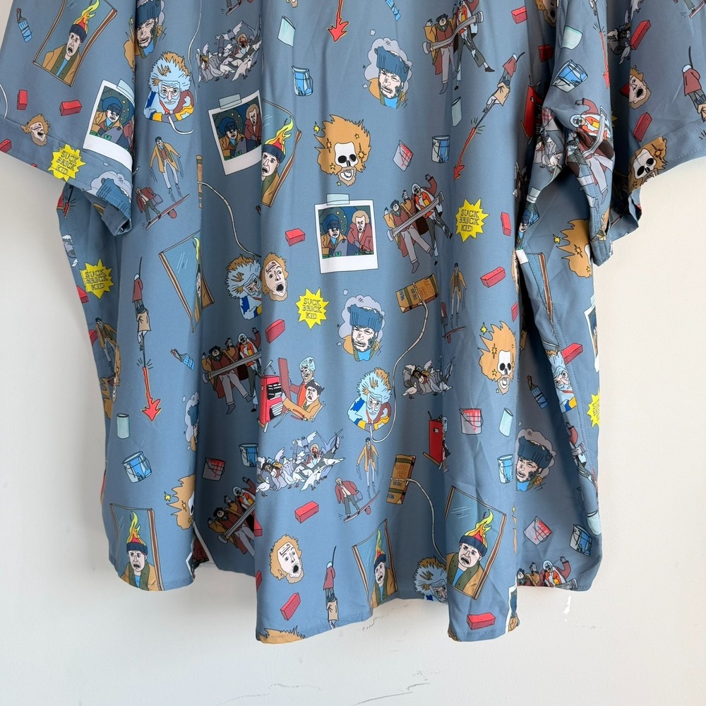 RSVLTS Disney Home Along Sitcky Bandits Button Down Shirt 4XL - Picture 9 of 9